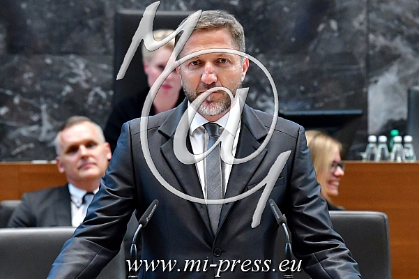 Klemen BOSTJANCIC -minister za finance Slovenije-