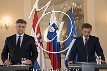 Predsednik Vlade Hrvatske Andrej Plenkovic v Sloveniji