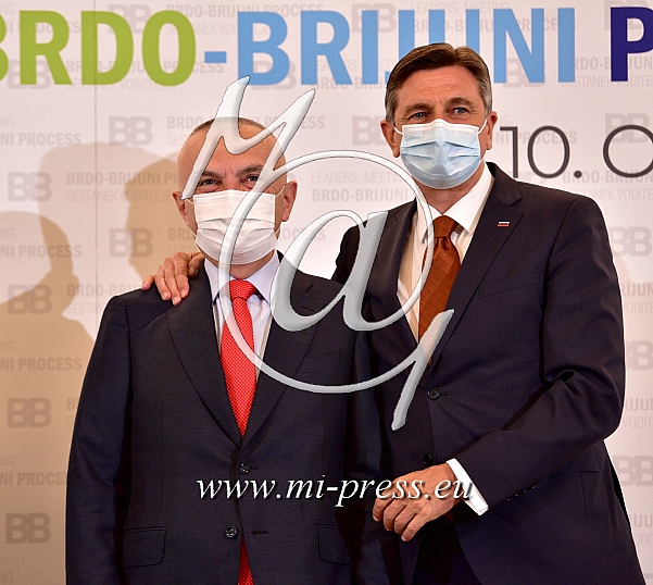 Ilir META -predsednik Albanije-, Borut PAHOR -predsednik Slovenije-