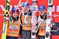 Ski Flying: 1. Andreas STJERNEN NOR, 2. Kamil STOCH POL, 3. Robert JOHANSSON NOR