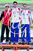 Mladinci - Junior: 1. Mathieu Guinde FRA, 2. Sebastian Graser AUT, 3. Sylvain Ferroni FRA