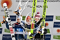 1. Katharina ALTHAUS GER, 2. Eva PINKELNIG AUT, 3. Odine STROEM Anna NOR