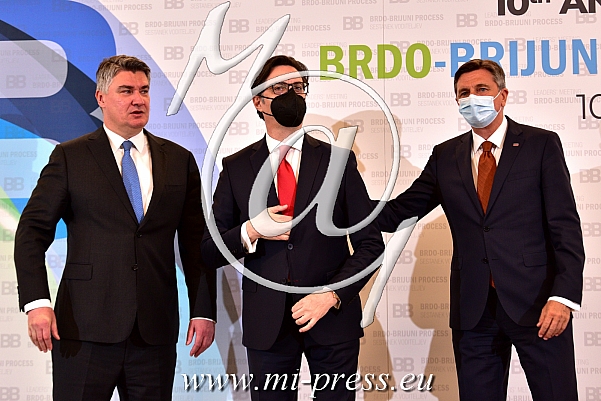 Zoran MILANOVIC -predsednik Hrvaske-,Stevo PENDAROVSKI -predsednik S. Makedonije-, Borut PAHOR -predsednik Slovenije-