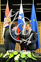 Serbian Prime Minister Aleksandar Vučić in Slovenia