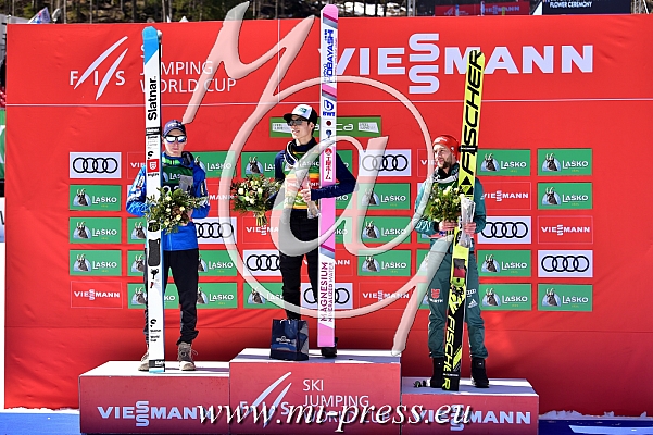 Ski Flying 1. Ryoyu KOBAYASHI -JPN-, 2. Markus EISENBICHLER -GER-, 3. Piotr ZYLA  -POL-