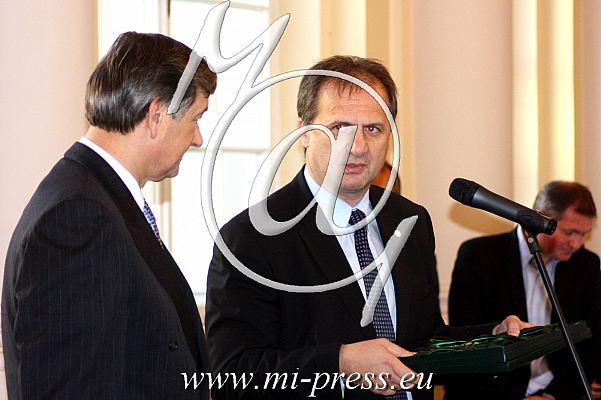 Sprejem delegacije NZS pri predsedniku Republike Slovenije gospodu Danilu Turku