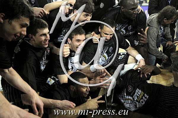 Partizan Beograd, champion NLB league 2010-2011