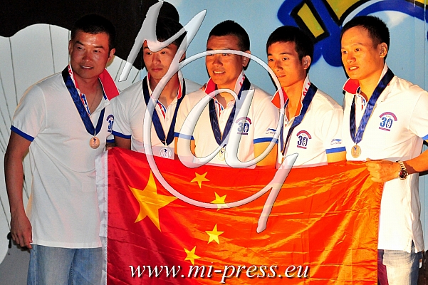 Moski Cilj ekipno, Men Team Accuracy, 2. CHN Kitajska
