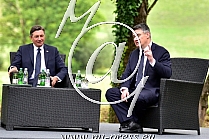Borut PAHOR -predsednik Slovenije, Zoran MILANOVIC -predsednik Hrvaske
