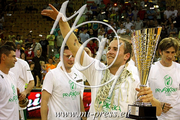 Bojan KRIVEC -KK Krka drzavni prvak Slovenije 2009-2010
