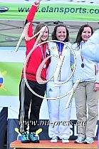 Zenske - Women: 1. Stephanie Texier FRA, 2. Monika Sadowy POL, 3. Erica Franz SUI