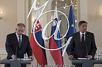 Borut PAHOR predsednik Slovenije, Andrej KISKA predsednik Slovaske