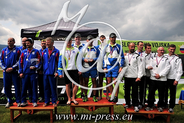 Ekipno-Team: 1.Elan Slovenija, 2.CZE Military Team, 3. ITA National Team