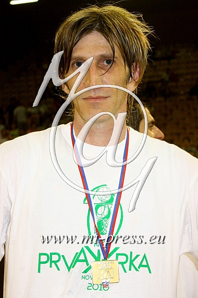Davor MARCELIC -KK Krka drzavni prvak Slovenije 2009-2010