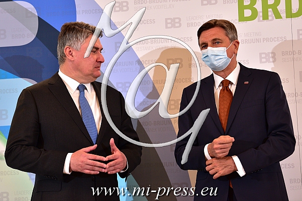 Borut PAHOR -predsednik Slovenije-,Zoran MILANOVIC -predsednik Hrvaske-