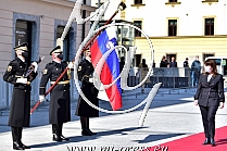 Grska predsednica Katerina Sakellaropoulou, Borut Pahor predsednik Slovenije