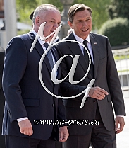 Borut PAHOR predsednik Slovenije, Andrej KISKA predsednik Slovaske