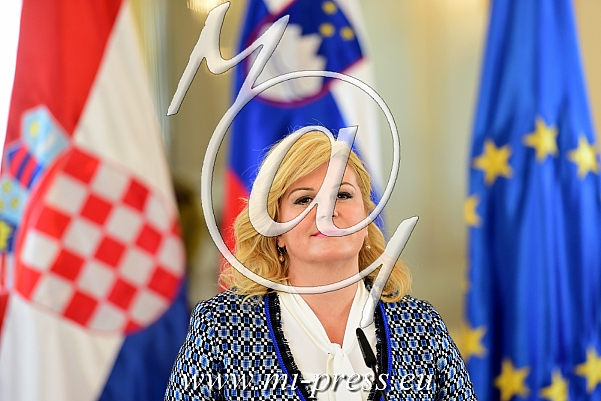 Predsednica Hrvaske v Sloveniji