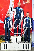 Juniori cilj otv 1. Viachealav PACHKOLIN -RUS-, 2. Ksenia TROFIMOVA -RUS-, 3. Andrey IZIMETOV -RUS-