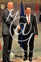 Milan BRGLEZ -novoizvoljenji predsednik Drzavnega zbora in Janko Veber