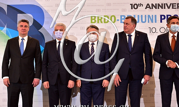 Borut PAHOR -predsednik Slovenije-, Milorad DODIK -clan predsedstva BIH-