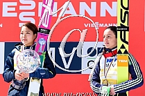 Overall 2015/16 women: 1. Sara TAKANASHI JPN, 3. Maja VTIC SLO