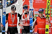 Ski Flying, 1. Ziga JELAR SLO, 2. Timi ZAJC SLO, 3. Stefan KRAFT AUT
