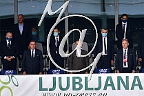 Aleksander CEFERIN predsednik UEFA, Radenko MIJATOVIC predsednik NZS