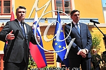 Zoran MILANOVIC - Predsednik Hrvaske, Borut PAHOR - Predsednik Slovenije