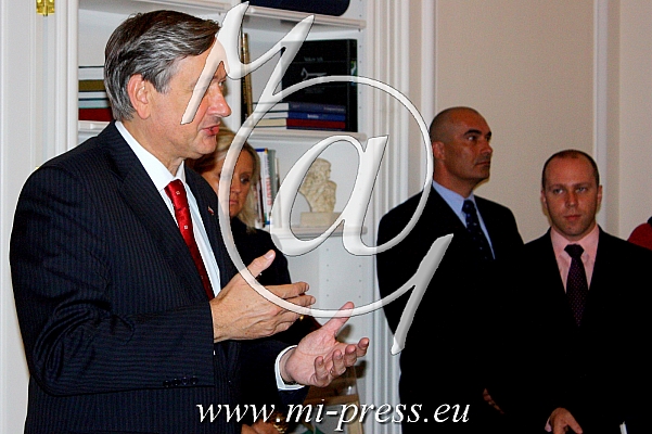 Sprejem delegacije KZS pri predsedniku Republike Slovenije gospodu Danilu Turku