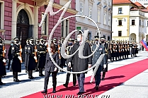 Grska predsednica Katerina Sakellaropoulou, Borut Pahor predsednik Slovenije