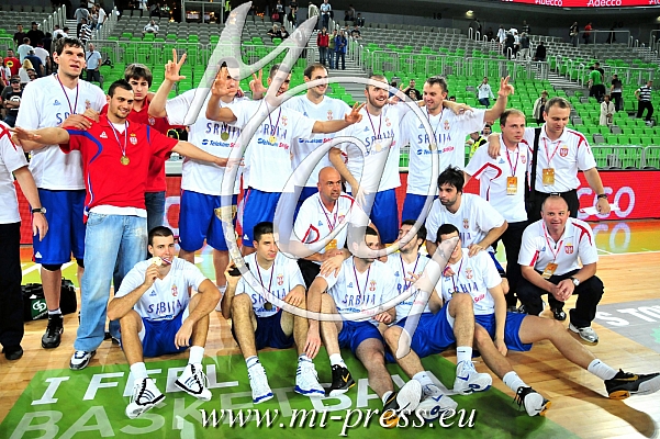 SRB Srbija - zmagovalec Pokala Adecco ex-YU 2011
