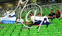 Ruski in slovenski navijaci - Russian and Slovenian fans
